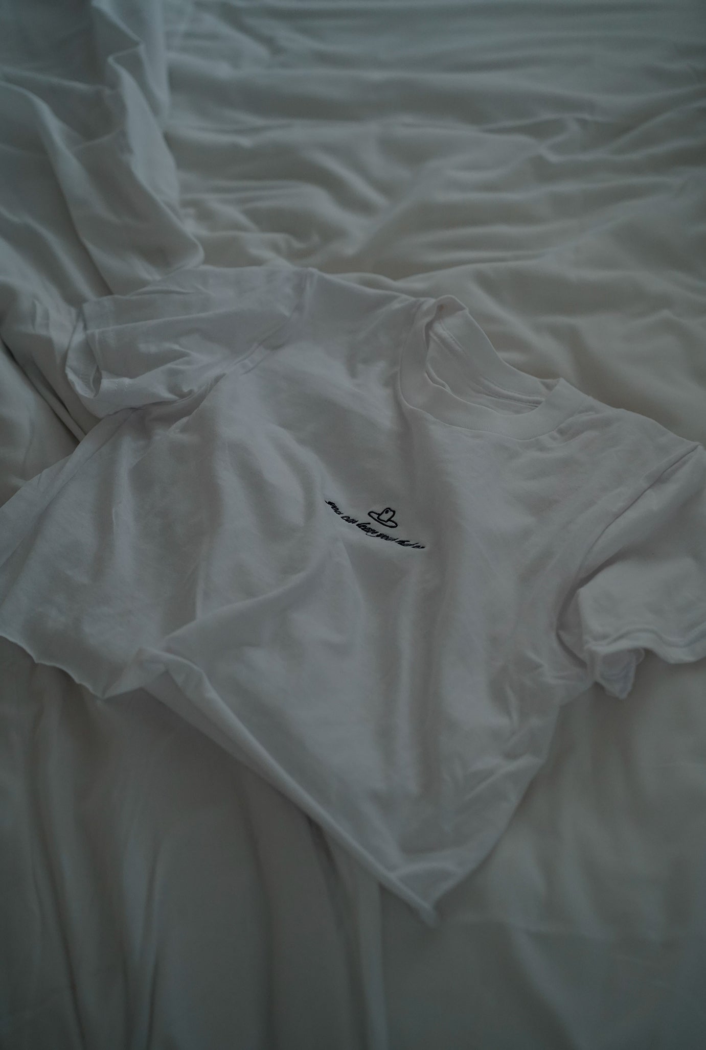 "You can leave your hat on" Baby Tee