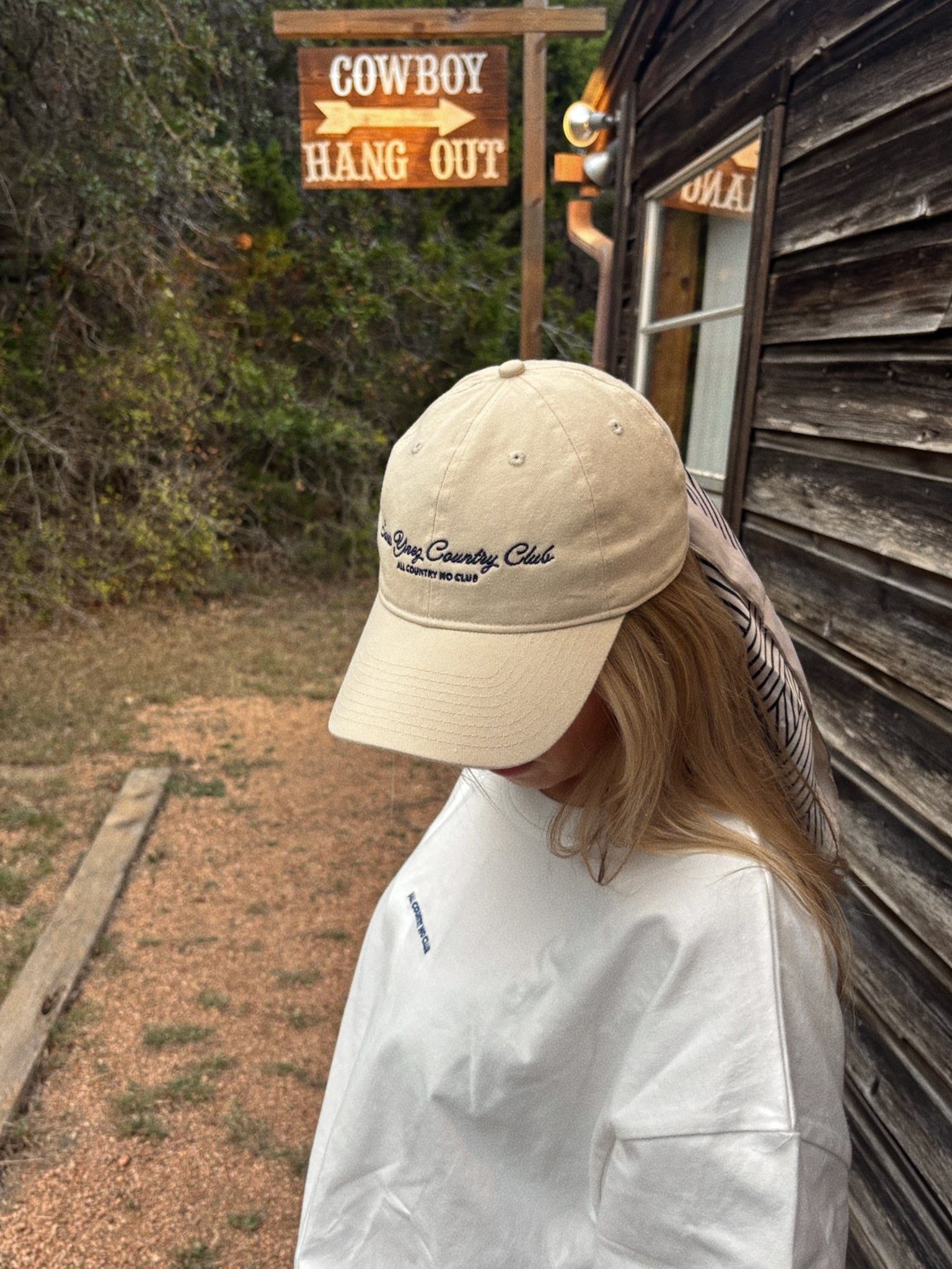 Cream Dad Hat